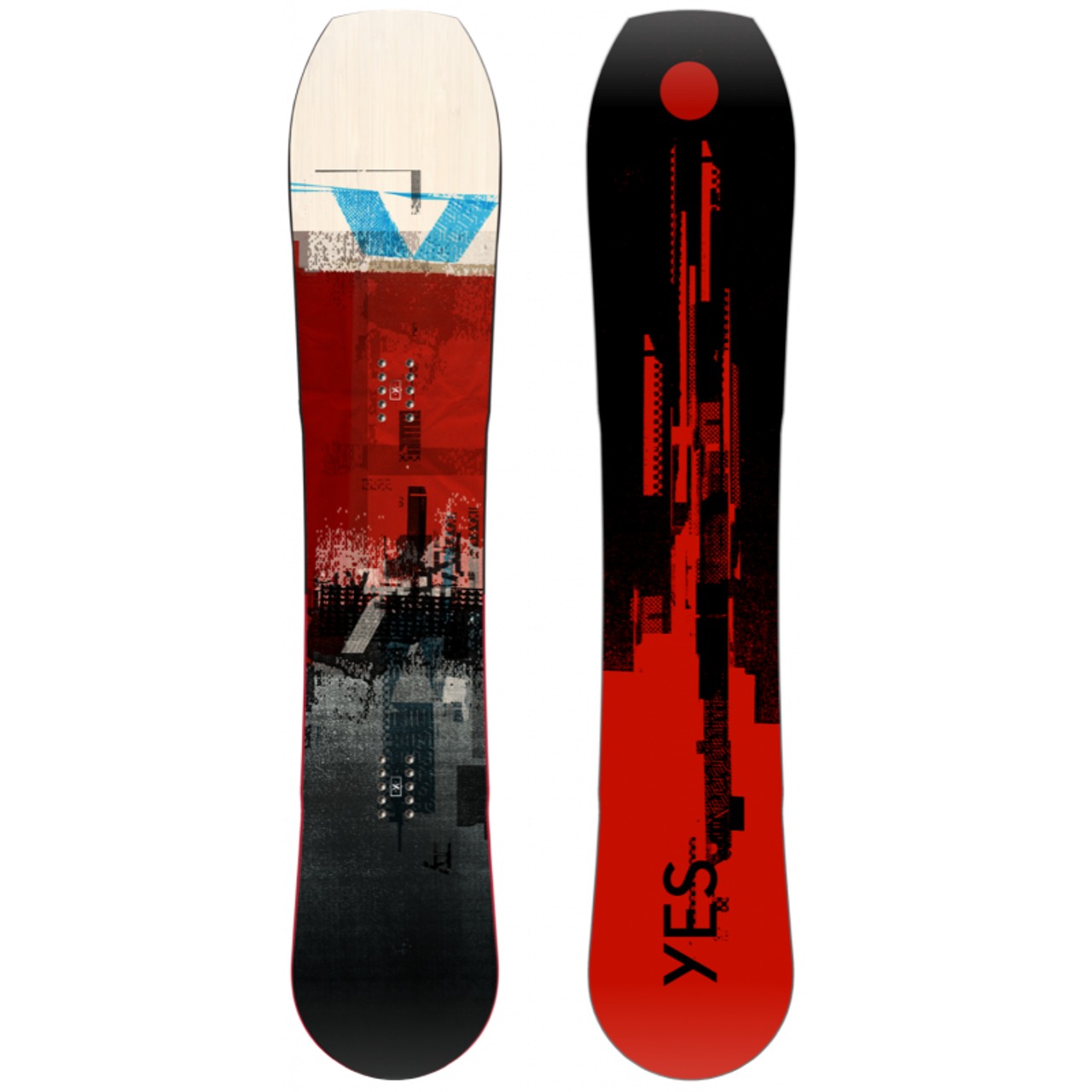 Yes Hybrid 2021 Demo Snowboard Black 161