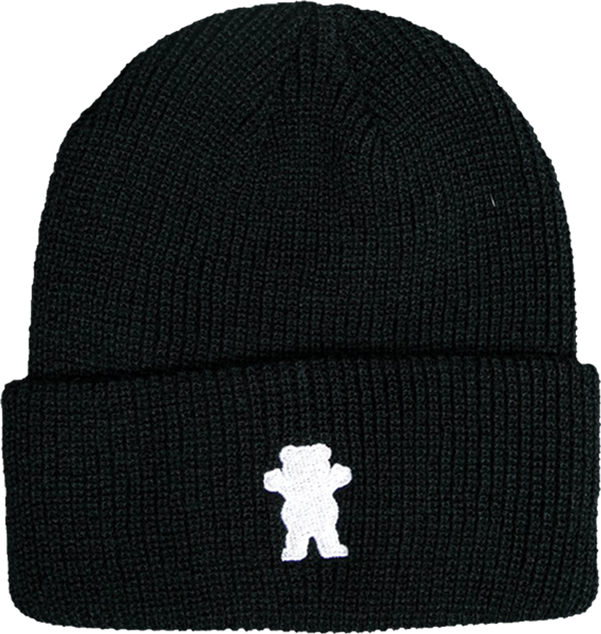 GRIZZLY OG BEAR EMBROIDERED BEANIE BLK