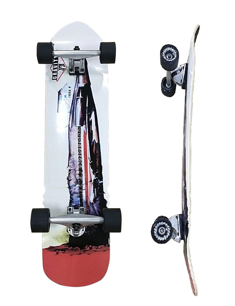 Gravity 102cmコンプリートスケートボード Gravity Skateboards コンプリート スケートボード ストリート系