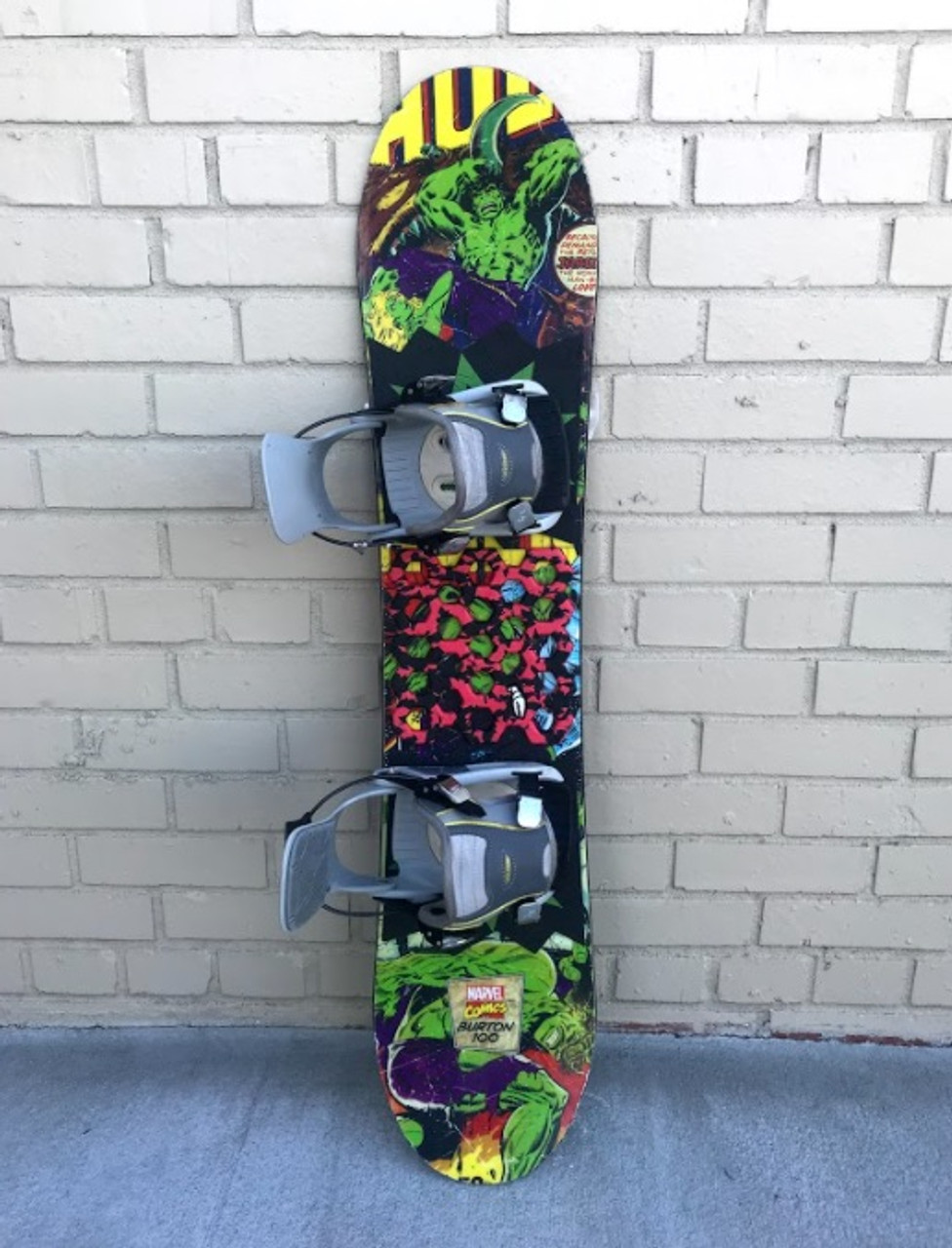 Burton Chopper Snowboard With Flow Bindings (Demo) Youth Black