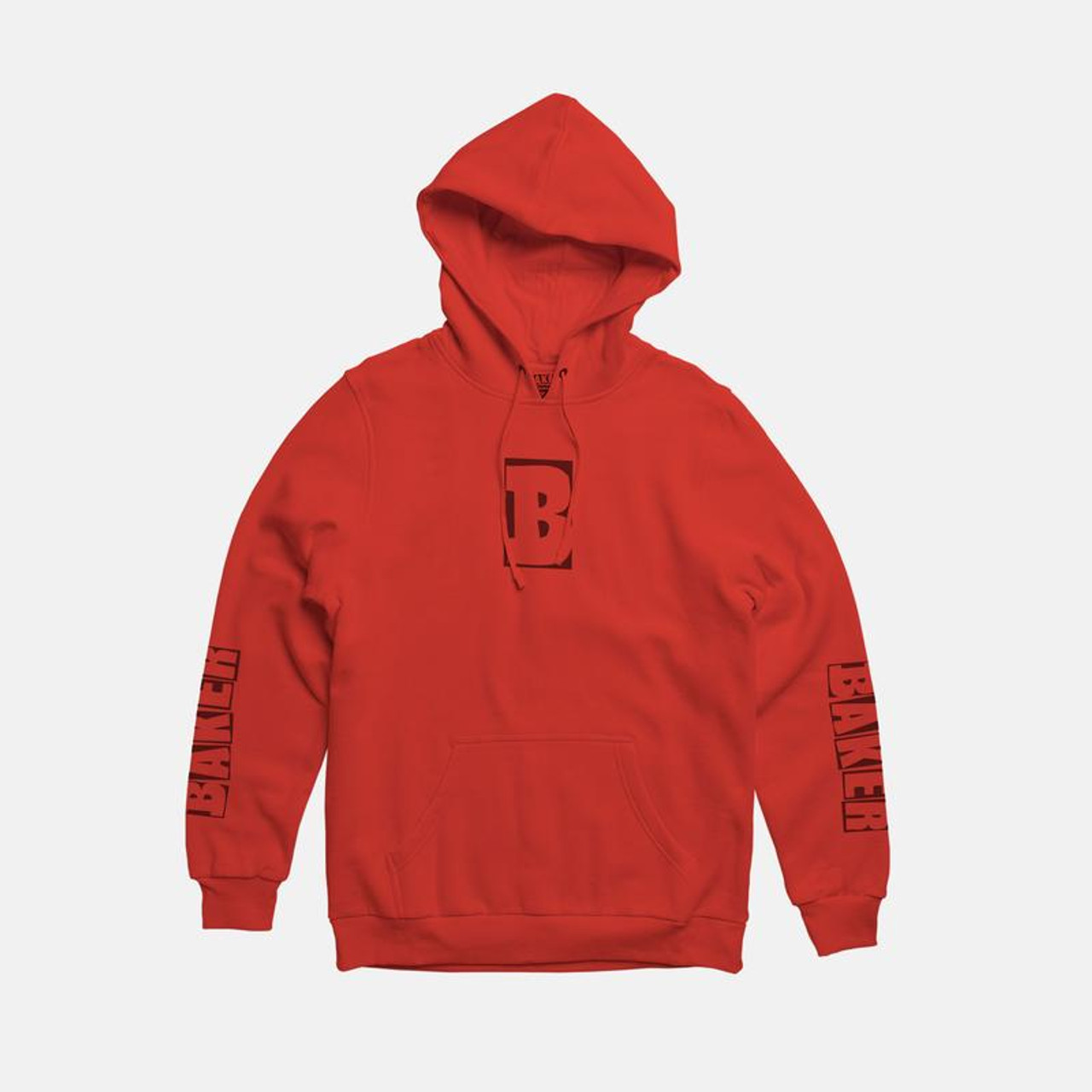 Baker Capital B Hoodie Red