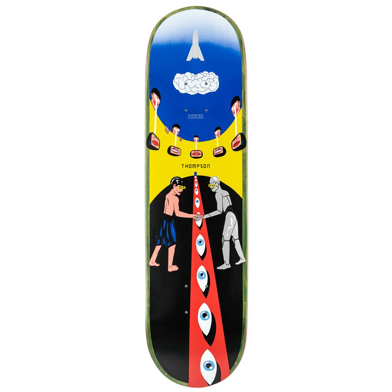 Wknd Factory Trevor Thompson Skate Deck Blue 8.25