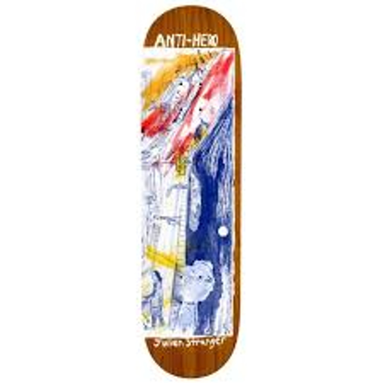 Anti Hero Stranger Then and Now Skate Deck Assorted 8.4