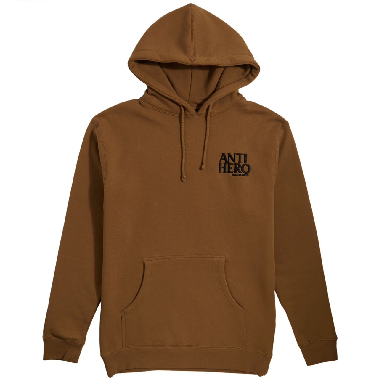 Anti Hero Lil Black Hero Hoodie Saddle