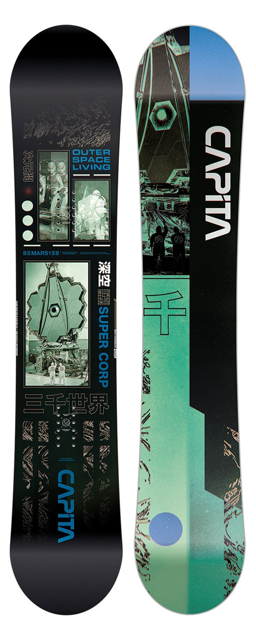 Capita Outerspace Living 2021 Snowboard Black 159W