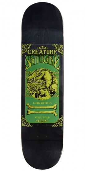 Santa Cruz Still Dead Skateboard Deck Black 8.0