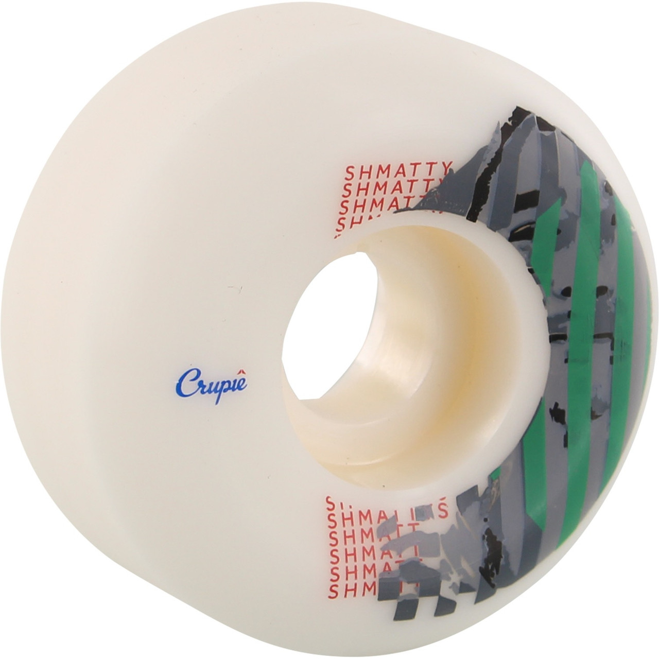 Crupie Chaffin Shmatty Wheels Set White Green 52mm