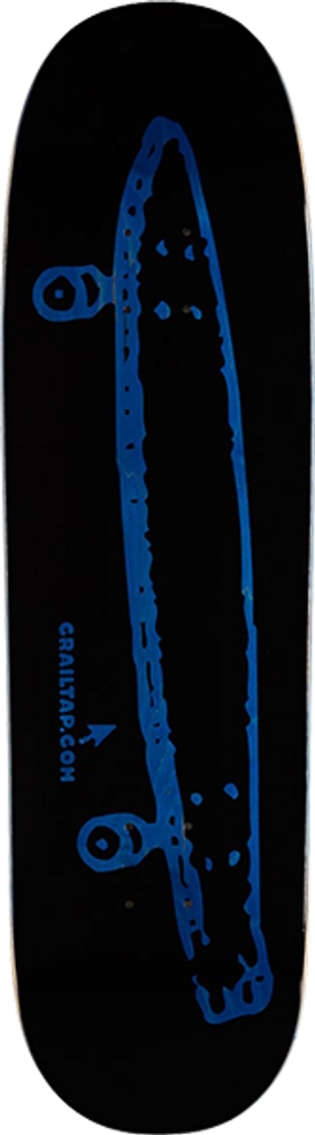 CRAILTAP MIDNIGHT RAINBOW SKATE DECK-8.5x31.62 BLK/ASST