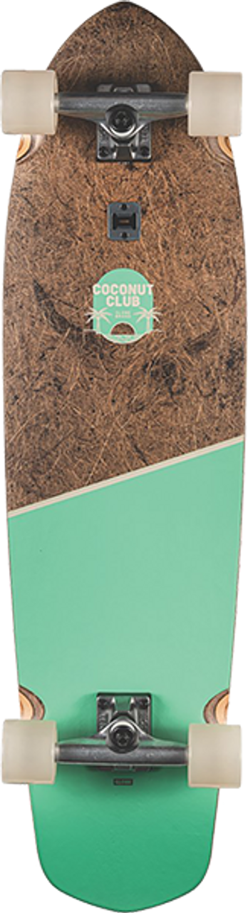 GLOBE BLAZER XL SKATEBOARD COMPLETE 9.75x36.25 COCONUT/LIME