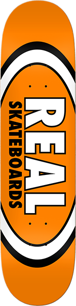 REAL CLASSIC OVAL SKATEBOARD DECK-7.5