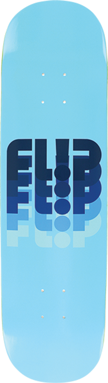 FLIP ODYSSEY FADE FULLNOSE SKATE DECK-8.25 BLUE