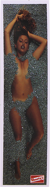 SHORTYS ROSA 1x4"  STICKER (2 pack)