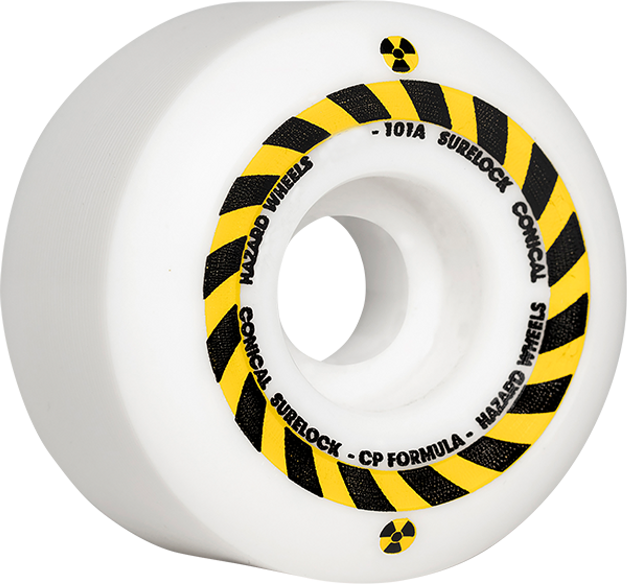 HAZARD CP HAZARD SIGN RADIAL 54mm WHITE WHEELS SET