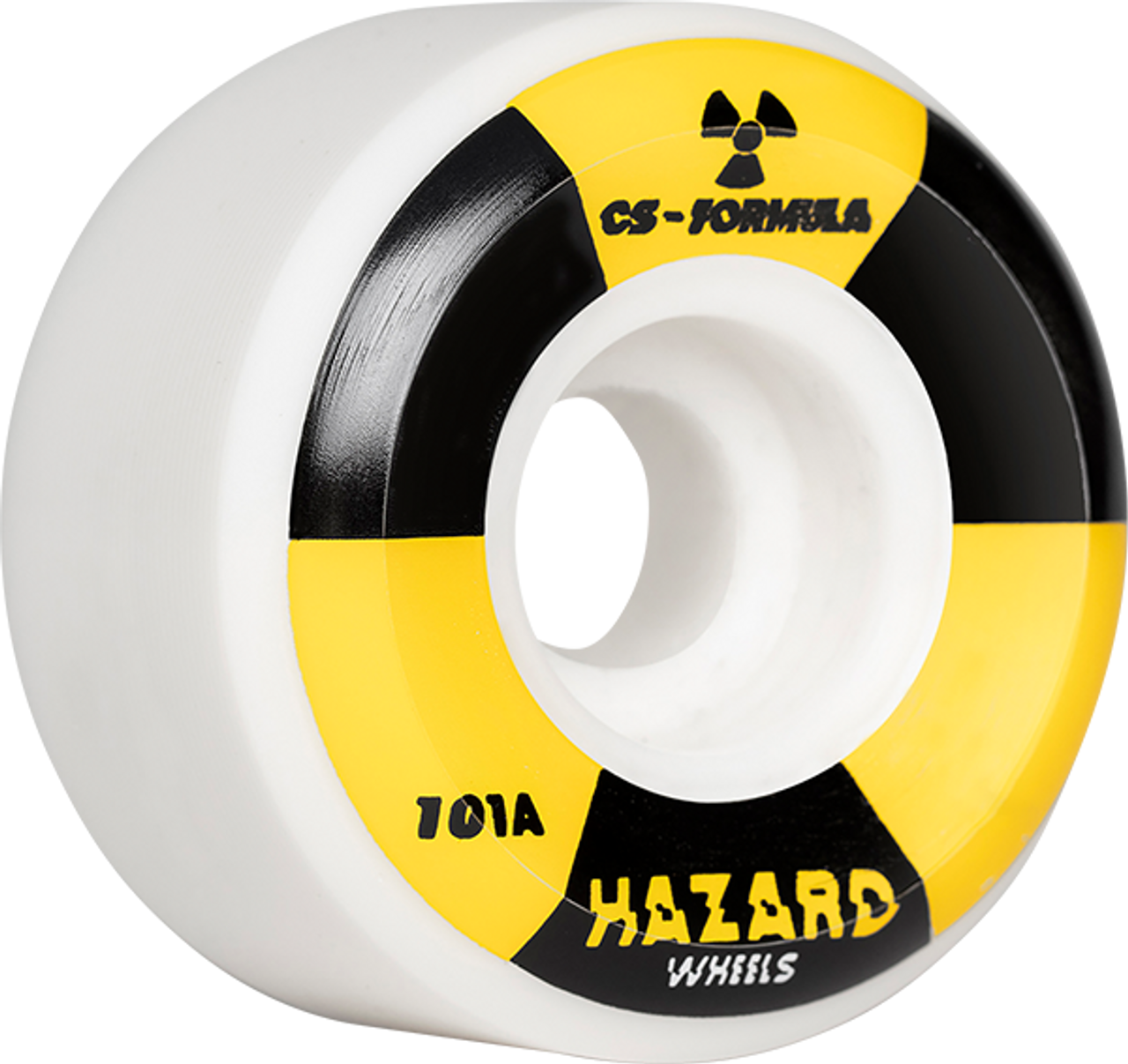 HAZARD CS RADIO ACTIVE CONICAL 56mm WHITE WHEELS SET