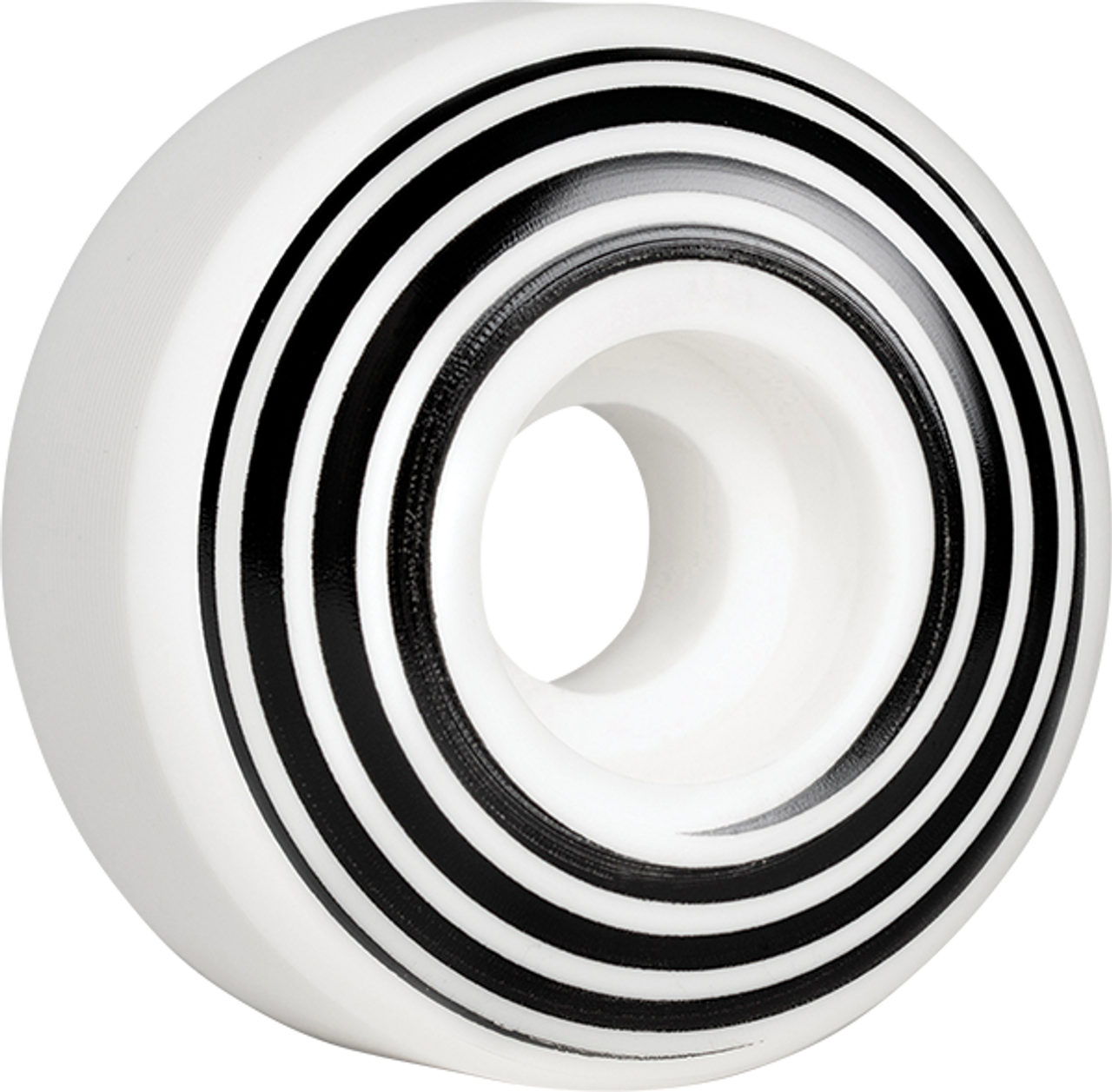 HAZARD CP SWIRL LOGO RADIAL 53mm WHITE WHEELS SET