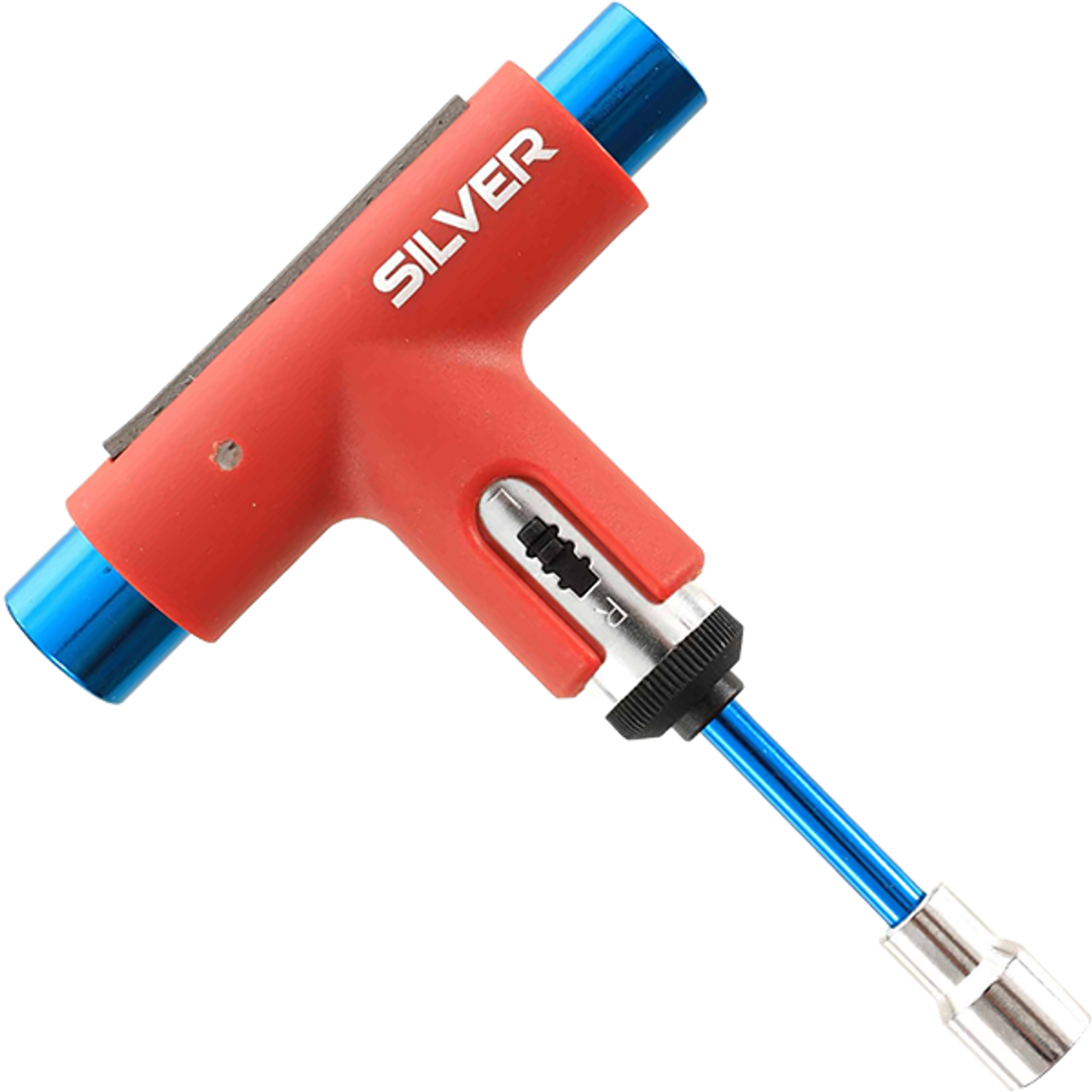 SILVER TOOL RED/BLUE