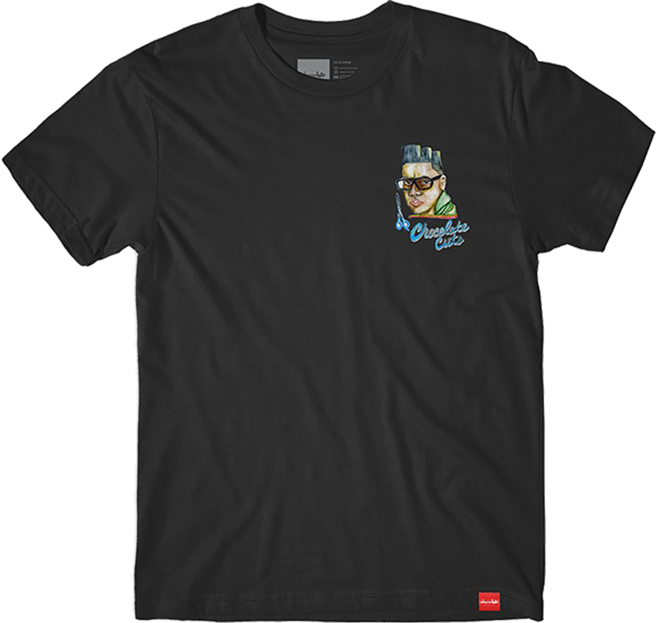 CHOCOLATE CUTS SS TSHIRT XXLARGE BLACK