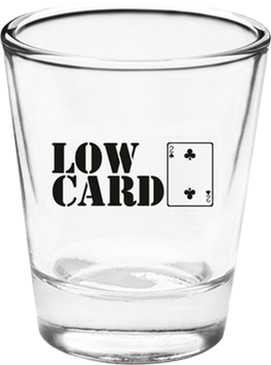 LOWCARD GOOD DECISIONS SHOT GLASS