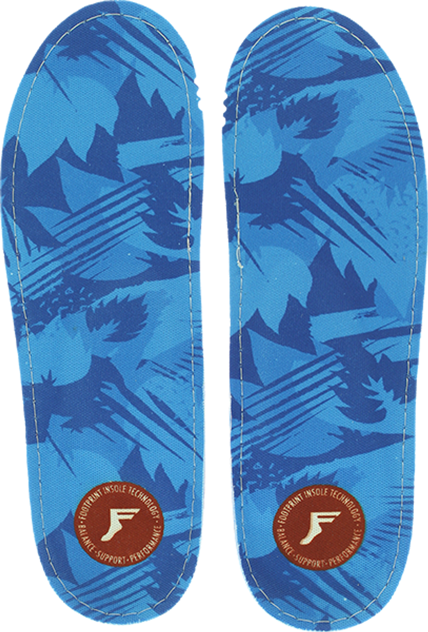 FOOTPRINT KF ORTHOTIC LOW BLUE CAMO 11-11.5