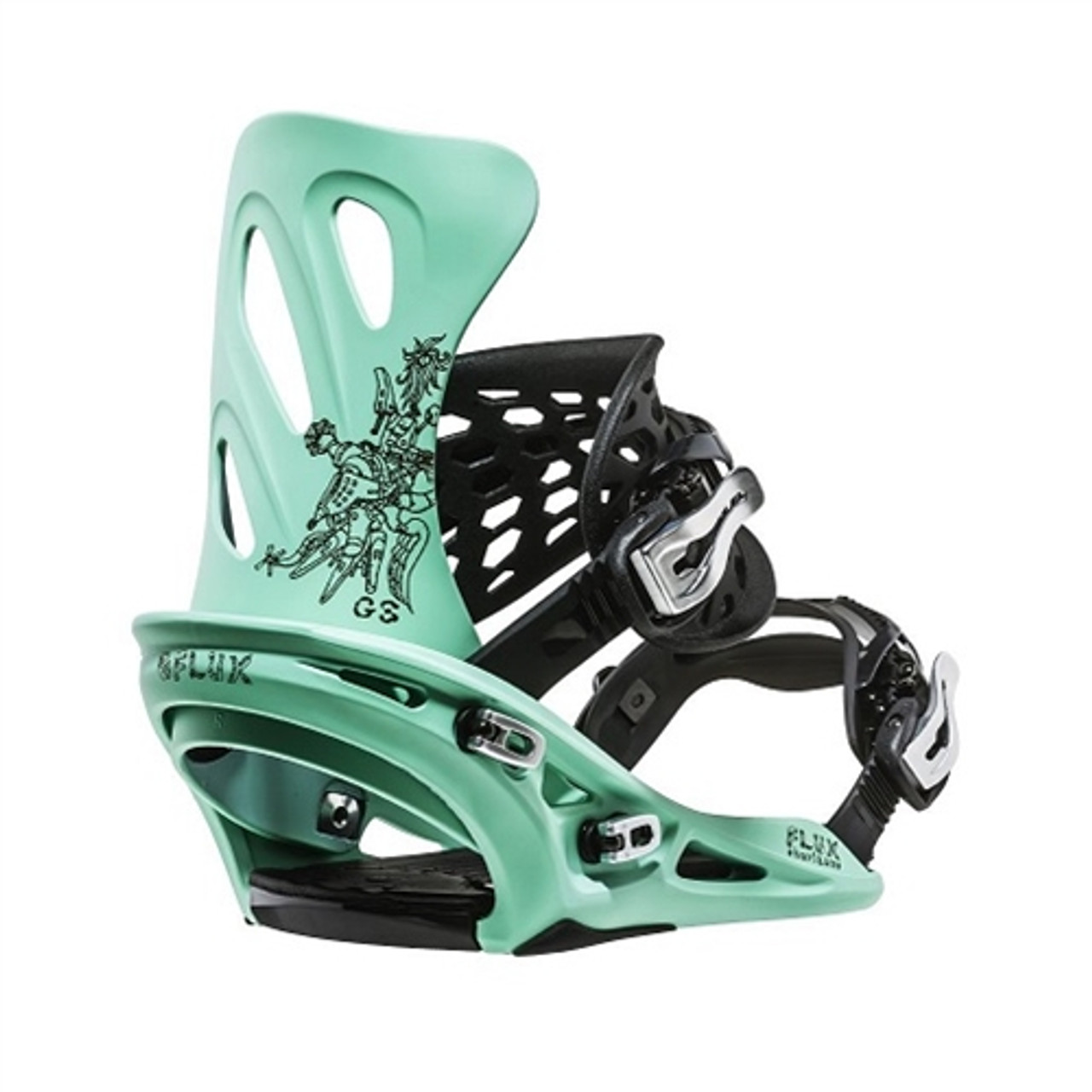 Flux Snowboard Bindings 2016 Gs Dkc Art S | Boardparadise.com