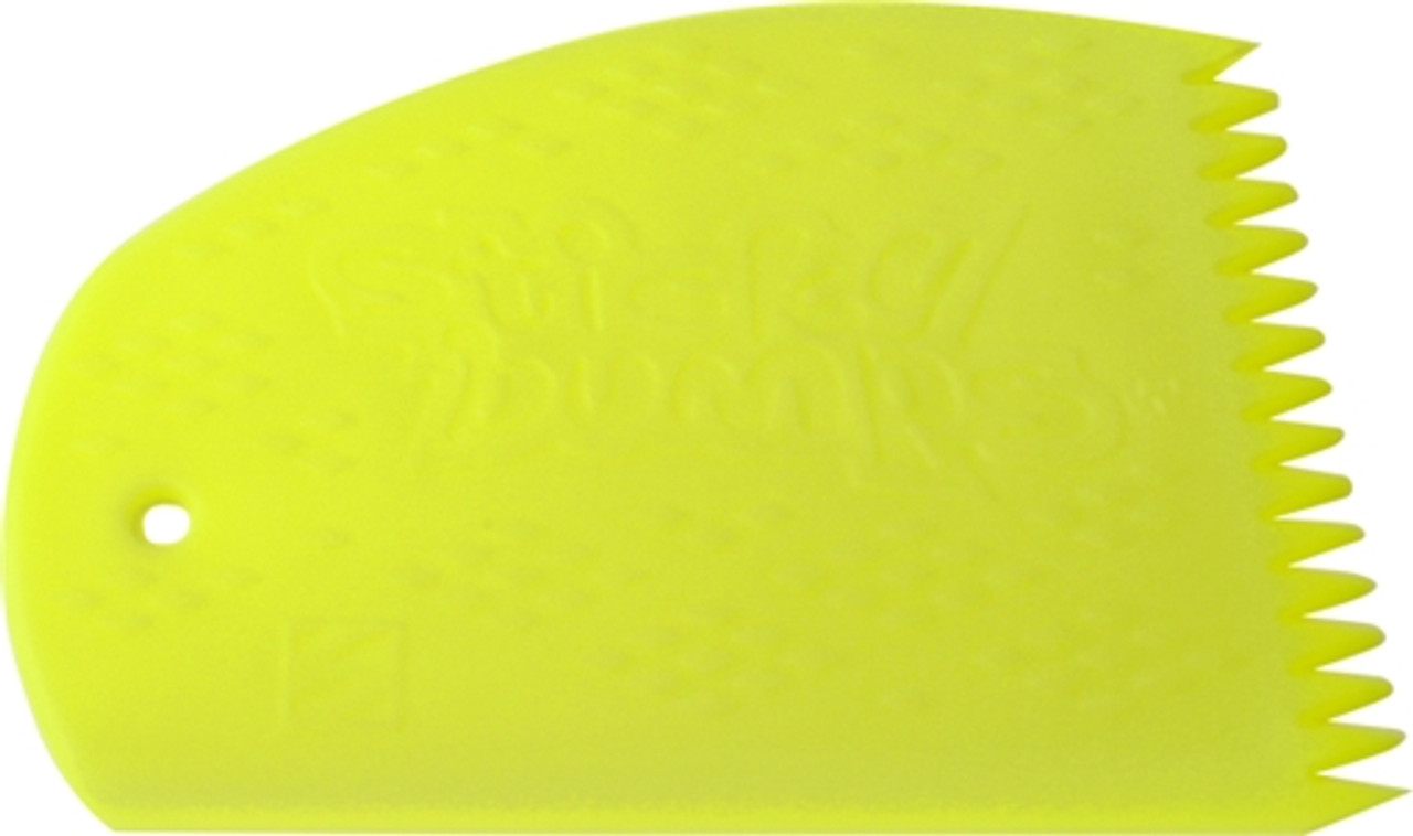 STICKY BUMPS SURF WAX COMB YELLOW