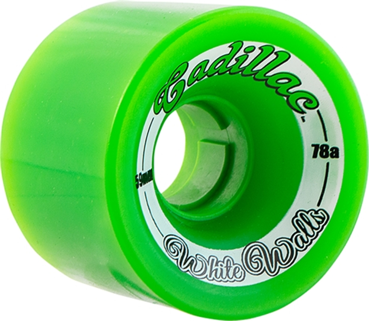 CADILLAC WHITE WALLS 59mm 78a GREEN