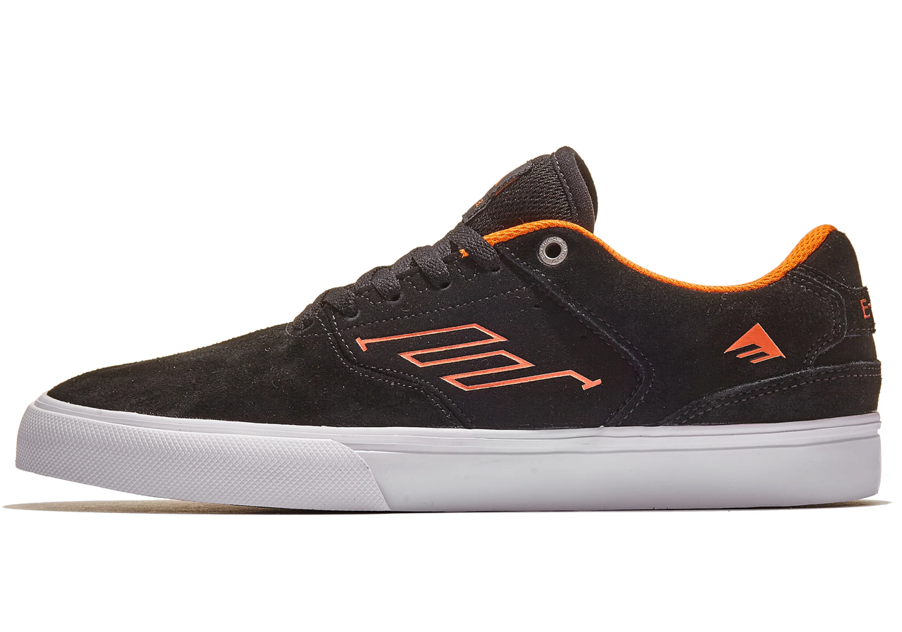 Emerica The Low Vulc Shoes Black White Orange