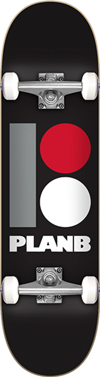 PLAN B ORIGINAL SKATEBOARD COMPLETE-8.0