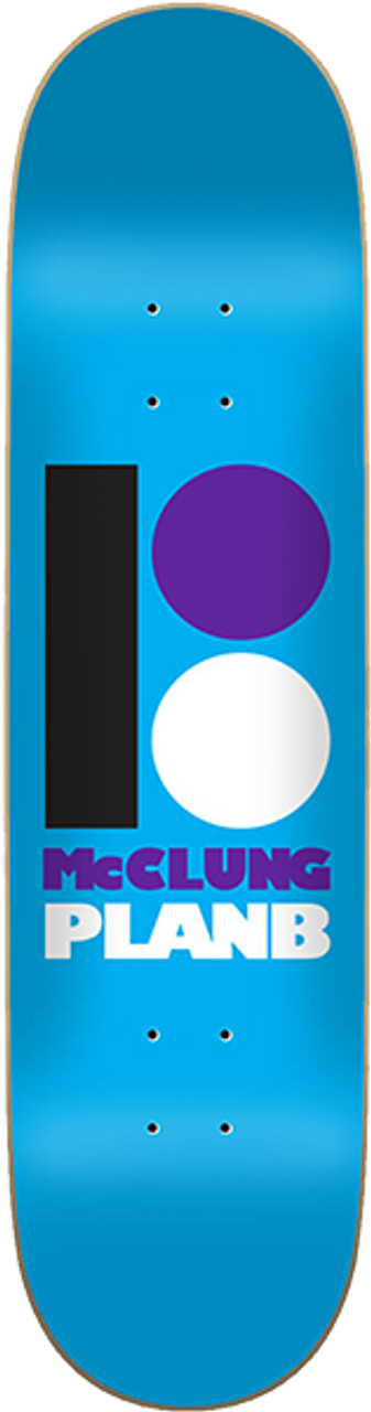PLAB B MCCLUNG ORIGINAL SKATE DECK-8.12