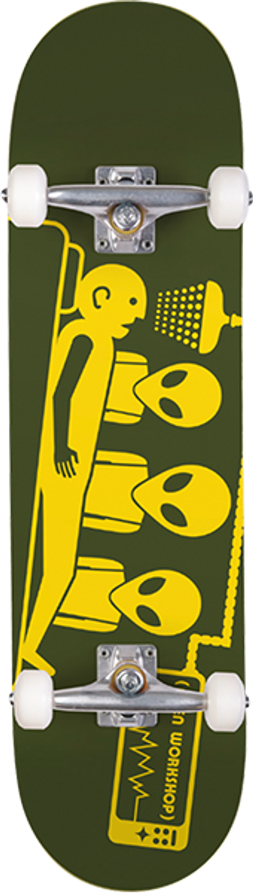 ALIEN WORKSHOP ABDUCTION SKATEBOARD COMPLETE 8.25 ARMY