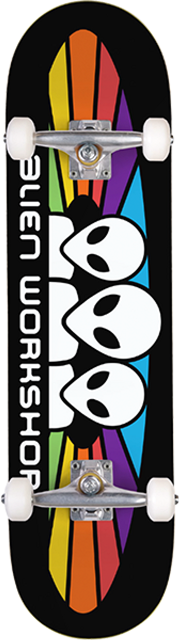 ALIEN WORKSHOP SPECTRUM SKATEBOARD COMPLETE 7.75 BLACK