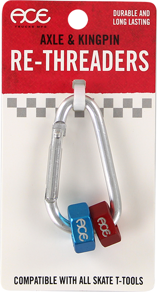 ACE RE-THREADER DIES axle+Kingpin Keychain