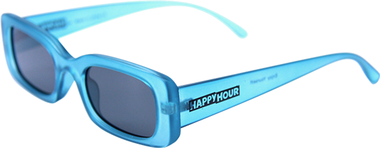 HAPPY HOUR SUNGLASSES PICCADILLY LIGHT BLUE/BLK LENS