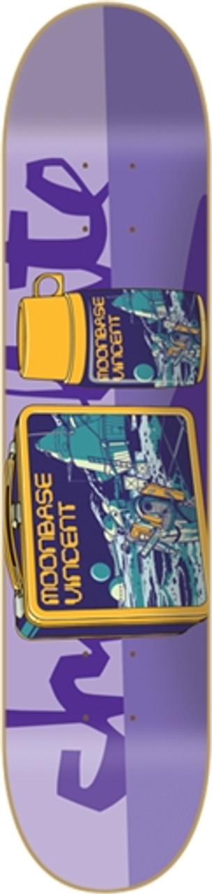 CHOCOLATE ALVAREZ LUNCH BOX LG SKATEBOARD DECK -8.37