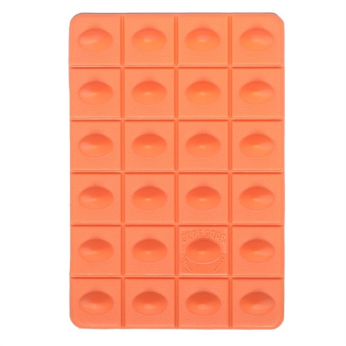 Crab Grab Shark Teeth Snowboard Traction Orange