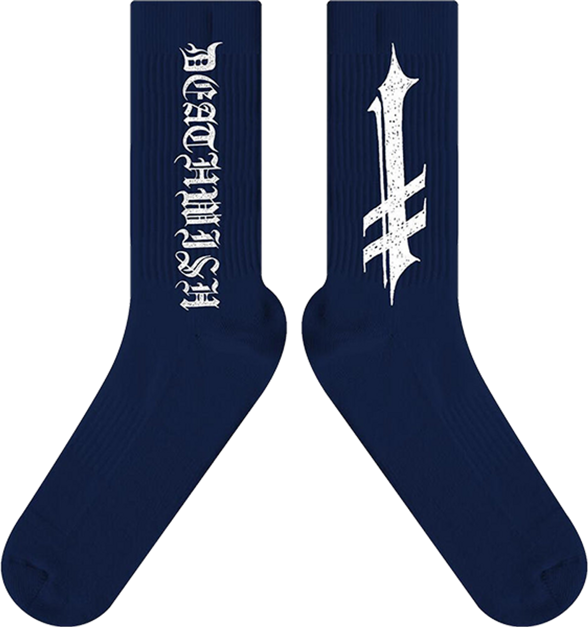 DEATHWISH RESSURECTION SOCKS NAVY