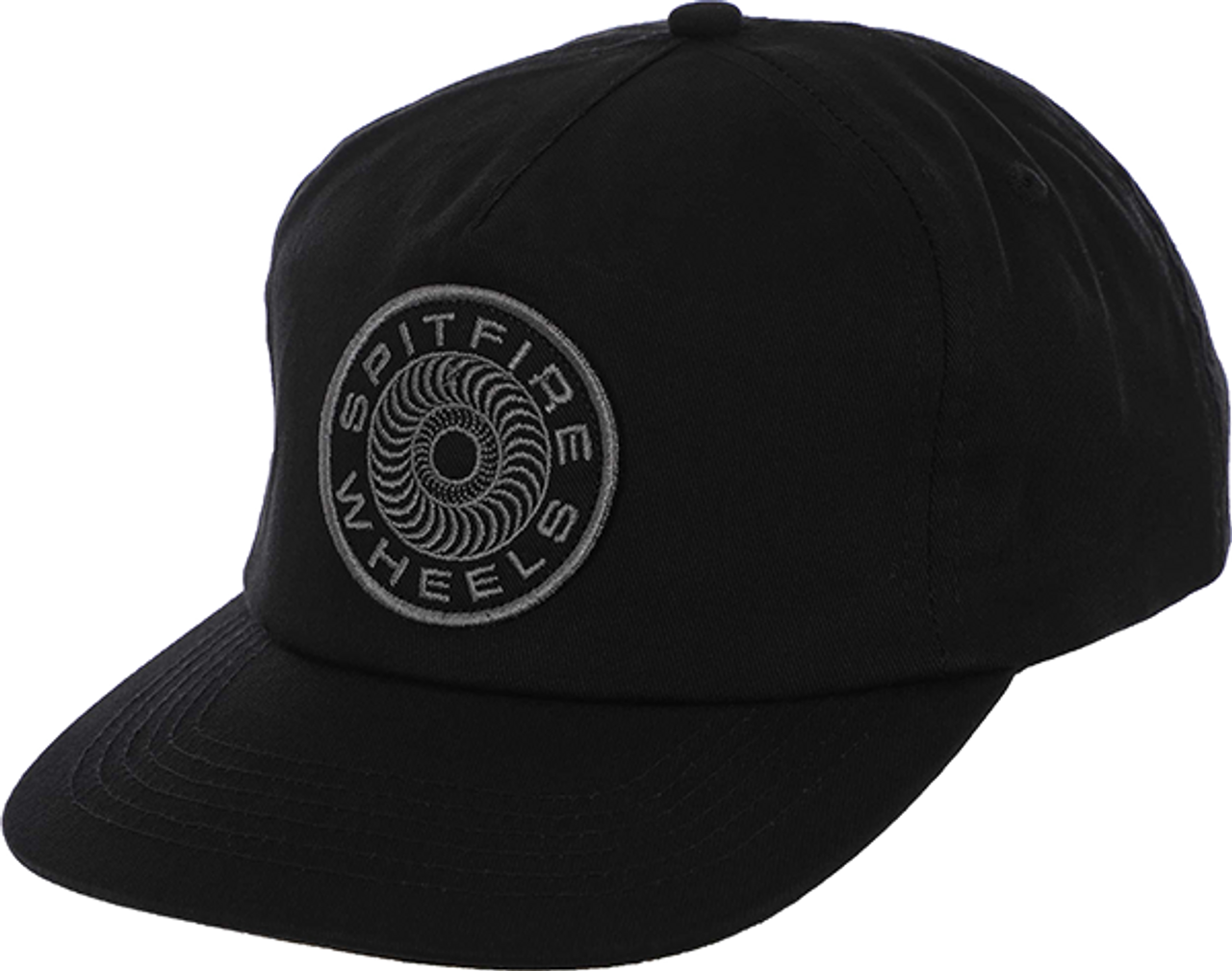 SPITFIRE CLASSIC 87 SWIRL PATCH HAT ADJ-BLK/BLK