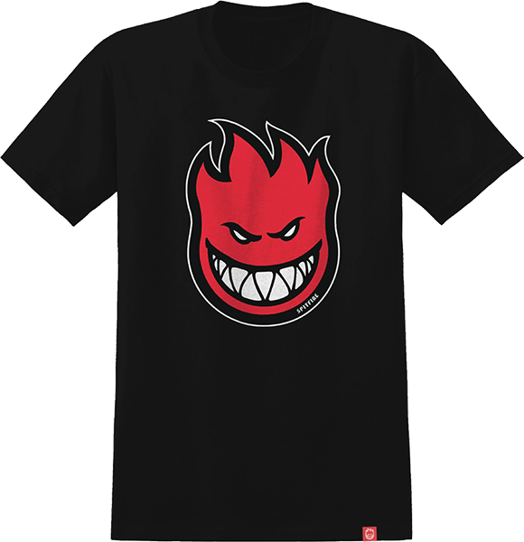 SPITFIRE BIGHEAD FILL YTH SS 2T-BLK/RED