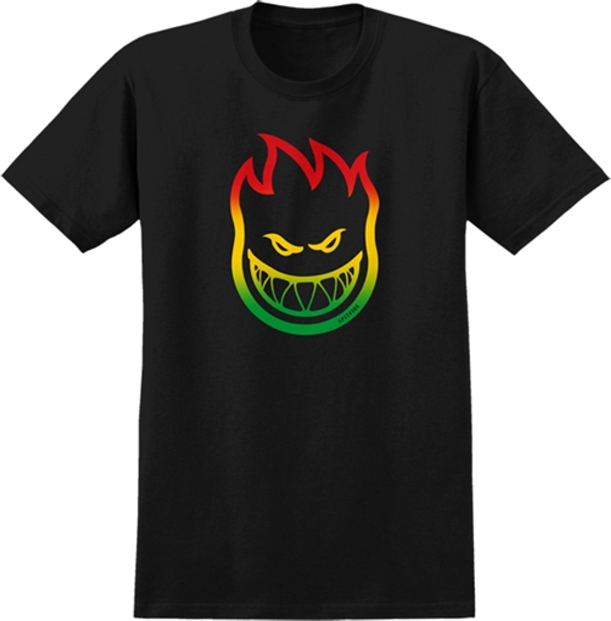 Spitfire Bighead Fade Ss Tshirt Xl-Black | Boardparadise.com