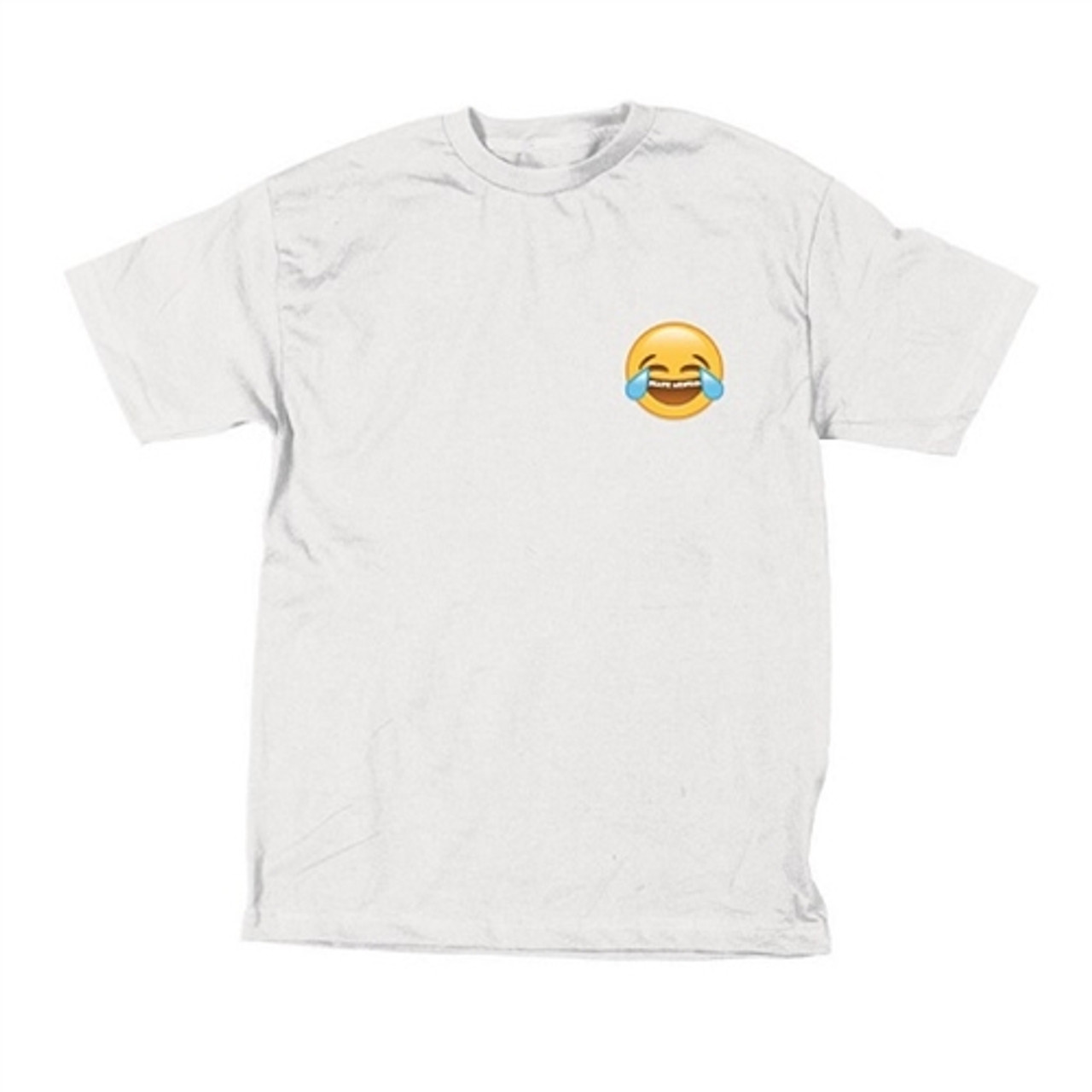 Skate Mental Emoji Tshirt White