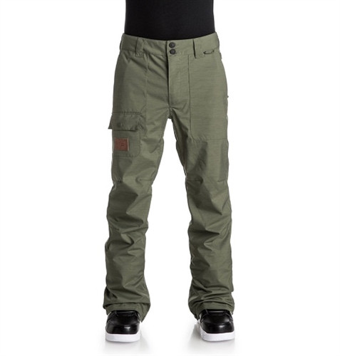 Dc Dealer Mens Snow Pants Army Green - Main Image