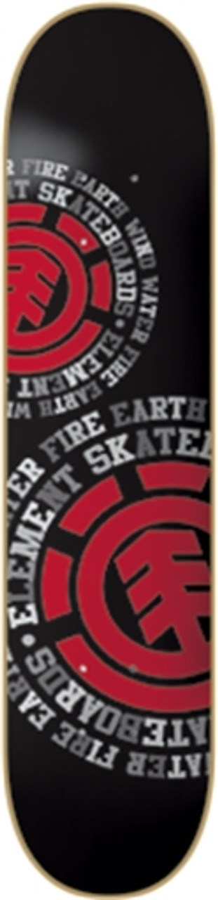 Element DISPERSION Skateboard Deck-7.5 thriftwood