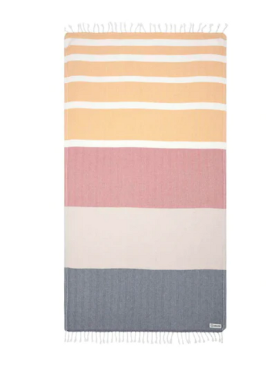 Sand Cloud Surfside Double Weave Towel Grey Pink 67x67