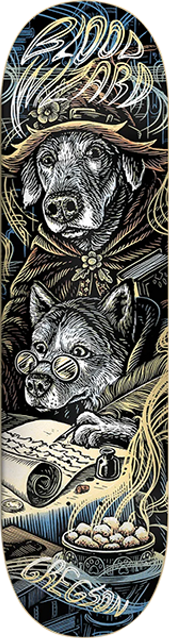 BLOOD WIZARD GREGSON CONJURING DOGS SKATE DECK-8.5