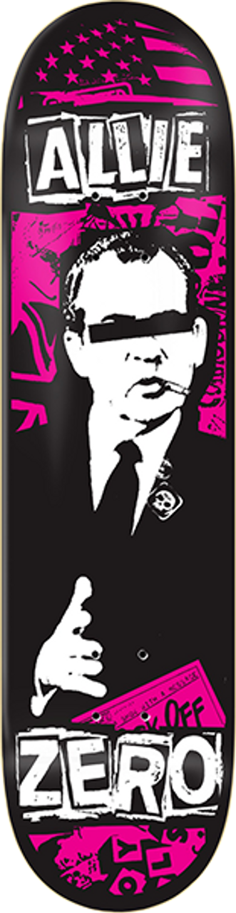 ZERO ALLIE SCANDAL SKATE DECK-8.37