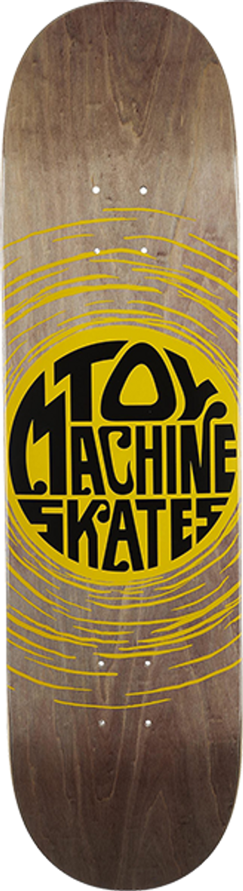 TOY MACHINE SKATES SKATE DECK-8.25 YELLOW