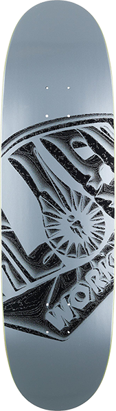 ALIEN WORKSHOP OG LQD SKATEBOARD DECK 8.75 SILVER