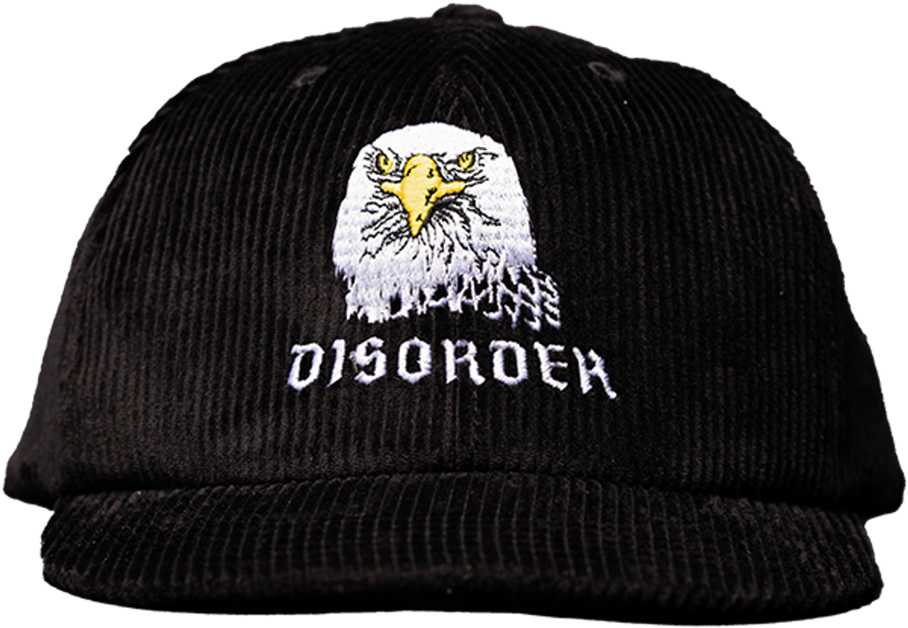 DISORDER EAGLE SCOUT LOGO HAT ADJ-BLACK