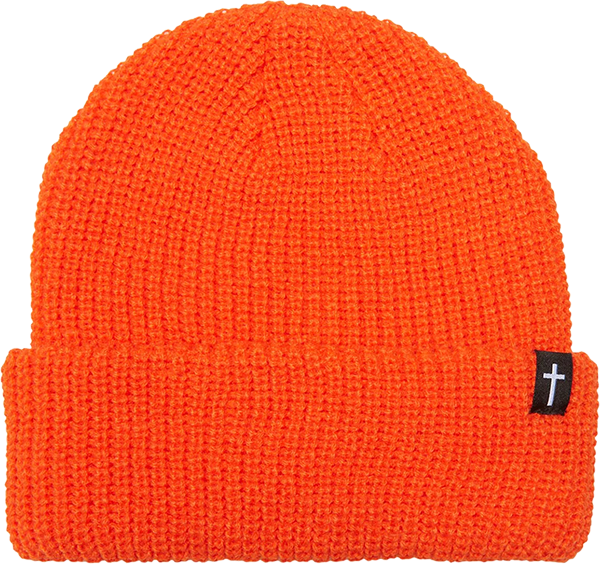 ZERO JT SIGNATURE CROSS BEANIE ORANGE