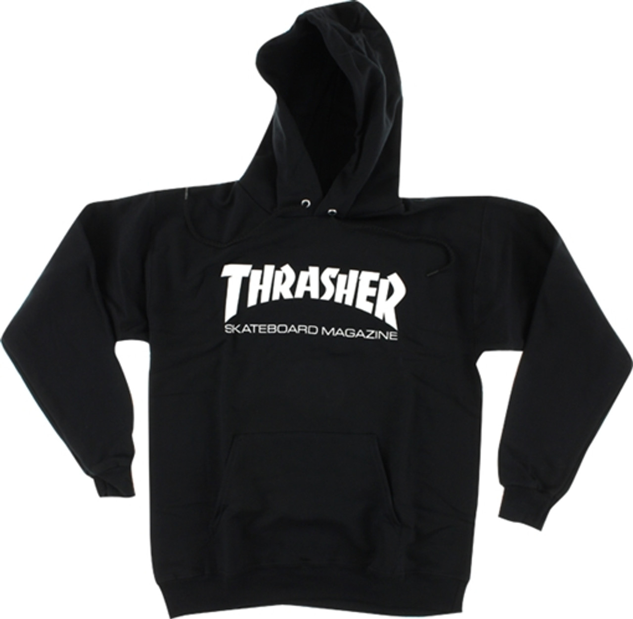 THRASHER SKATE MAG LOGO HD/SWT M-BLACK